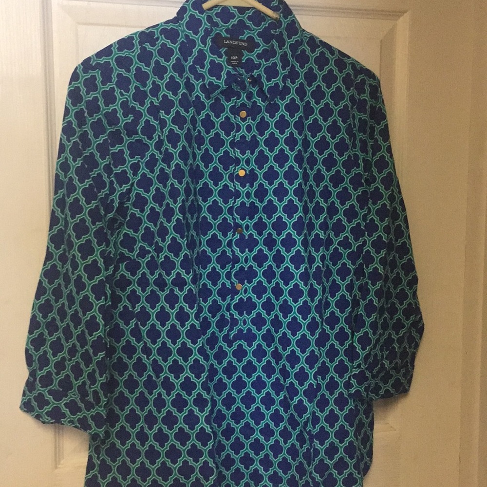 LANDS’END BUTTON DOWN - Picture 5 of 6